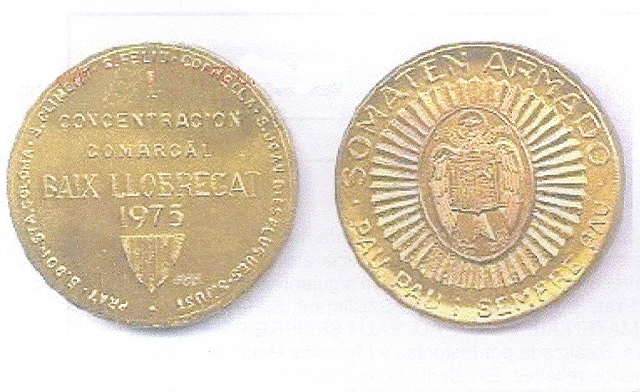 Medalla del “Somatén Armado de Catalunya”