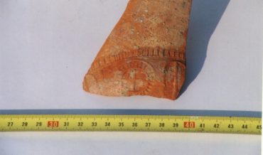 Fragment de ceràmica de l’habitació romana